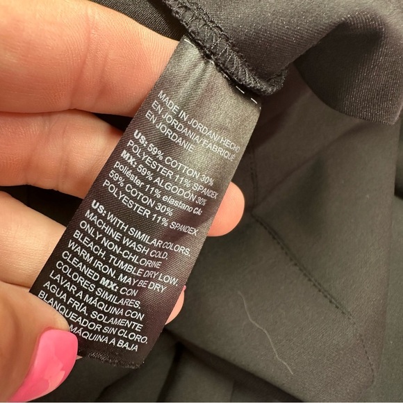 white house black market comfort stretch slim trouser sz 10 classic minimalist - Picture 7 of 8